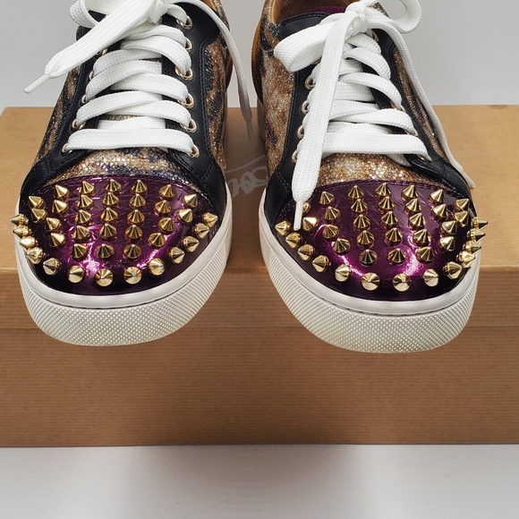 Louboutin Junior Spikes Woman Sneakers - Picture 2 of 6